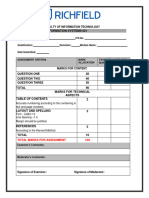 Information System 621 Assignment