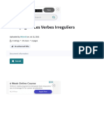 TS Espagnol Les Verbes Irreguliers - PDF - Verbe - Syntaxe