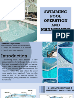 Chapter 5 - Swimming Pool Operation & Management