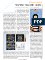 Draganski B Et Al 2004 Changes in Gry Matter Induced by Training