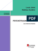 Psychotraumatologie Collection Psychiatrie en Pratique - Sommaire