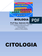 BIOLOGIA - Aula II - Citologia - 01-08