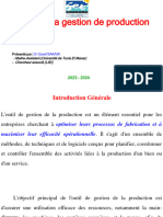 Outils de La Gestion de Production