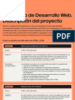 Bootcamp de Desarrollo Web. Descripción Del Proyecto: Crear Un Diseño de Sitio Web Con HTML y CSS