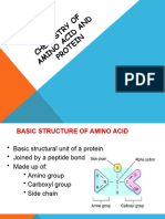 Chemistry of Aminoacids & Proteins Nursing