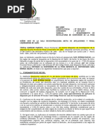 Revocatoria de Suspensión de La Pena1026-2014