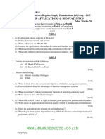 WWW - Manaresults.Co - in WWW - Manaresults.Co - In: Computer Applications & Biostatistics