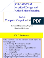 Ie433 Cad/Cam Computer Aided Design and Computer Aided Manufacturing Part-4 Computer Graphics