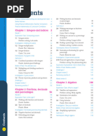 Pearson Mathematics Year 8 Teacher Companion Table of Contents