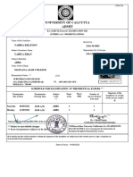 BA BSC Part I II Examination 2023