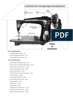 Beginner's Guide To Vintage Singer Sewing Machine Refurbishment