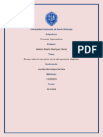 Tarea 7.1 Ensayo Sobre La Naturaleza Formal Del Argumento Silogístico-Fusionado