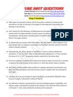 Sure Shot Questions: Chap 2 Solutions