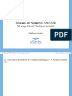 Réseaux de Neurones Artificiels: M1 Miage 2016-2017 Intelligence Artificielle