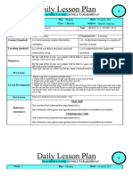 English Year 3 Lesson Plan