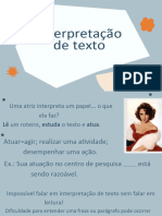 Interpretacao de Texto