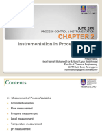 Chapter 2.1 Measurement of Process Variables