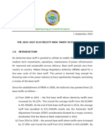 Detailed 2023-2027 Electricity Base Tariff Determination Final 1 September 23 A1