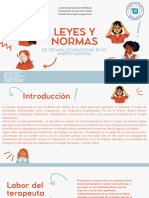 Terapia Ocupacional en El Ámbito Laboral (Leyes y Normas)