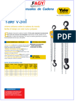 Tecle Manual de 1 Tonelada Yale