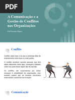 A Comunicação e A Gestão de Conflitos Nas Organizações - SLIDES