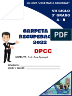 DPCC 3 A B Carpeta de Recuperacion