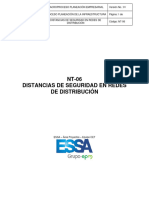 Nt-06 Distancias de Seguridad en Redes de Distribucion