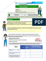 Ficha-Reflexionamos Sobre La Aplicación - 5°