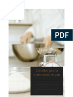 Calculos para La Elaboracion Del Pan