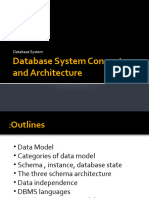 Database System Concepts and Architecture