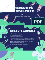 Purple Green Pink Creative Dental Clinic Presentation