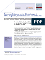 Candiduries Diagnostics Traitement Et Suivi AFU 2011