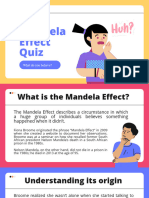 Mandela Effect Quiz Game by ClassPoint