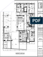 Basement Floor Plan: Meydan Sobha, Al Merkadh, Duabi, UAE