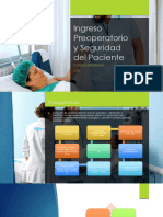 Ingreso Preoperatorio y Seguridad Del Paciente