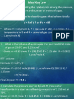 Ideal Gas Law