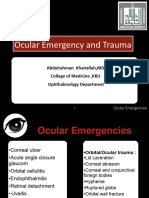 Ocular ER and Trauma