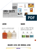 Acids, Bases and Salts