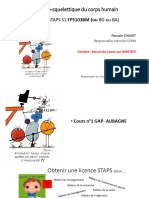 Logique Musculo Squeletique L1 STAPS