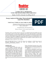 Exergy Analysis of Microalgae Thermochemical Conversion Using Aspen Plus Simulation