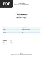 Momentum Theory QP Easy