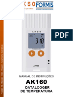 AK160 02 1123 DI Logger Temperatura Umidade