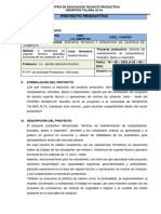 Plan de Practicas Proyecto Productivo Cetpro Negritos Talara Alta