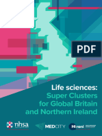 Life Sciences Super Clusters For Global Britain and Northern Ireland