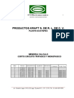 Caso Calculo de Corto Cicuito Paso A Paso en Sist Industrial 2 - Memoria