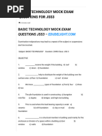 Basic Technology Mock Exam Questions For JSS3