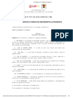 Lei 1417 - 1966 - Código de Arruamento e Loteamento