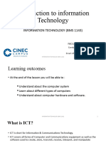 Lec 1 - Introduction To Information Technology