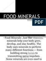 Food Minerals