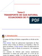 Tema 2 - Transporte de Gas Natural - Ecuaciones de Flujo